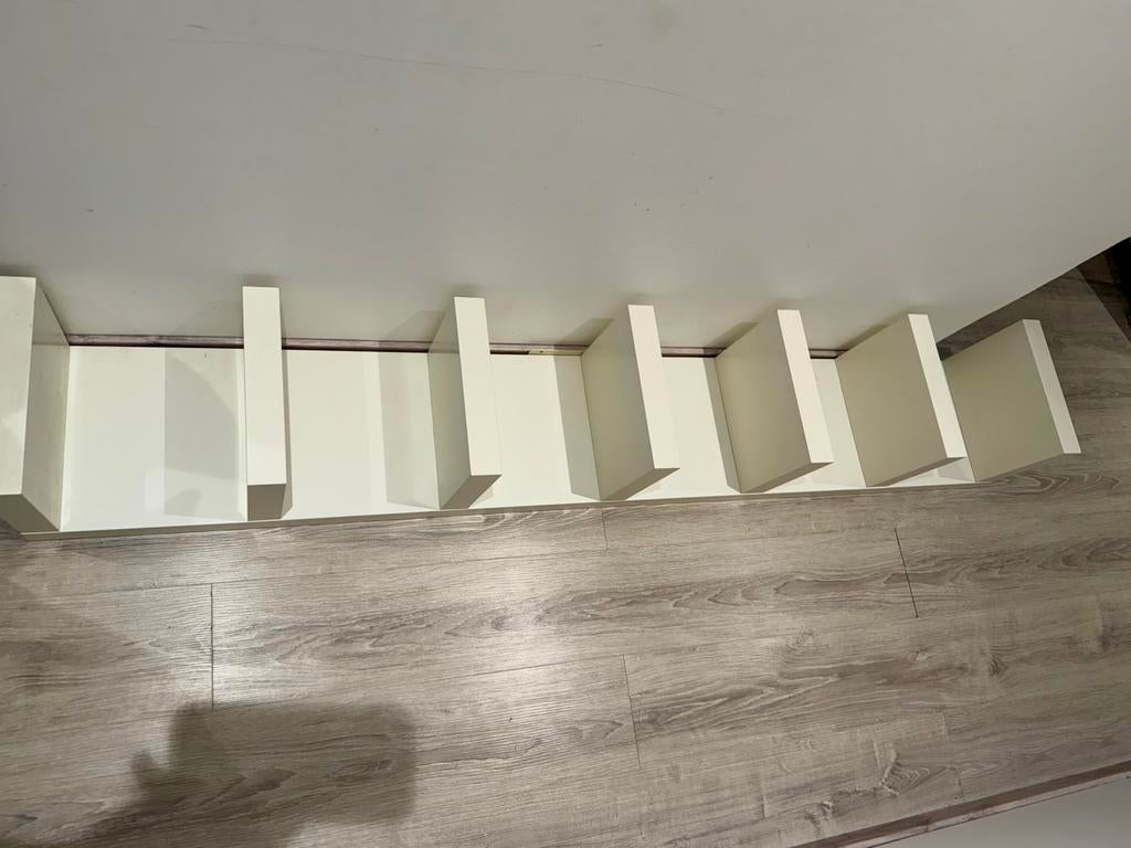 IKEA LACK Wandplankkast - Wit - 190 cm, Ophalen, Gebruikt