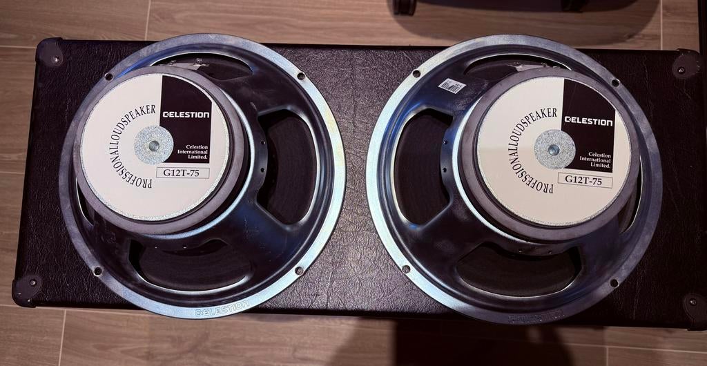 2 Celestion G12T75 16 Ohm, Enlèvement, Comme neuf, Guitare, 50 à 100 watts