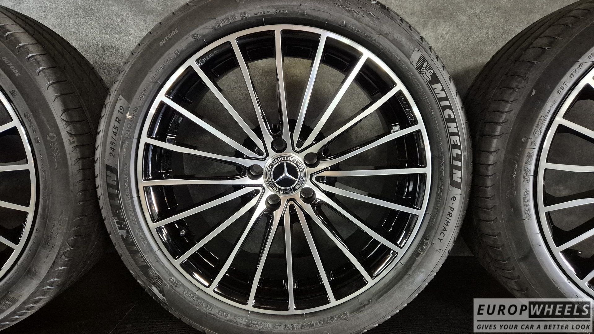 19 inch Mercedes Vito Viano W639 W447 Michelin banden velgen, Auto-onderdelen, 19 inch, -, -, Banden en Velgen