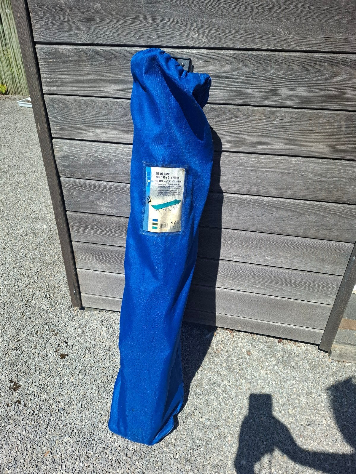 camping bed opvouwbaar, Caravanes & Camping, Meubles de camping, Enlèvement, Utilisé, Accessoire de mobilier de camping