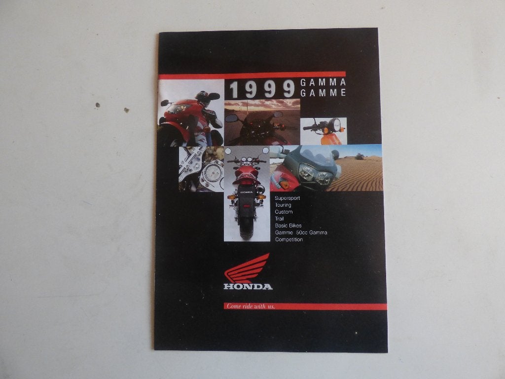 MODÈLES HONDA FOLDER ANNÉE 1999, Motos, Enlèvement ou Envoi, Honda