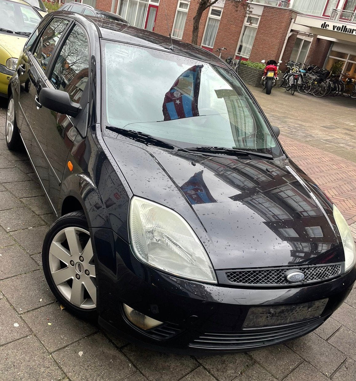 Ford fiesta 1.3 benzine bwj 2005 koppeling stuk, Voorwielaandrijving, Stof, 4 cilinders, Zwart
