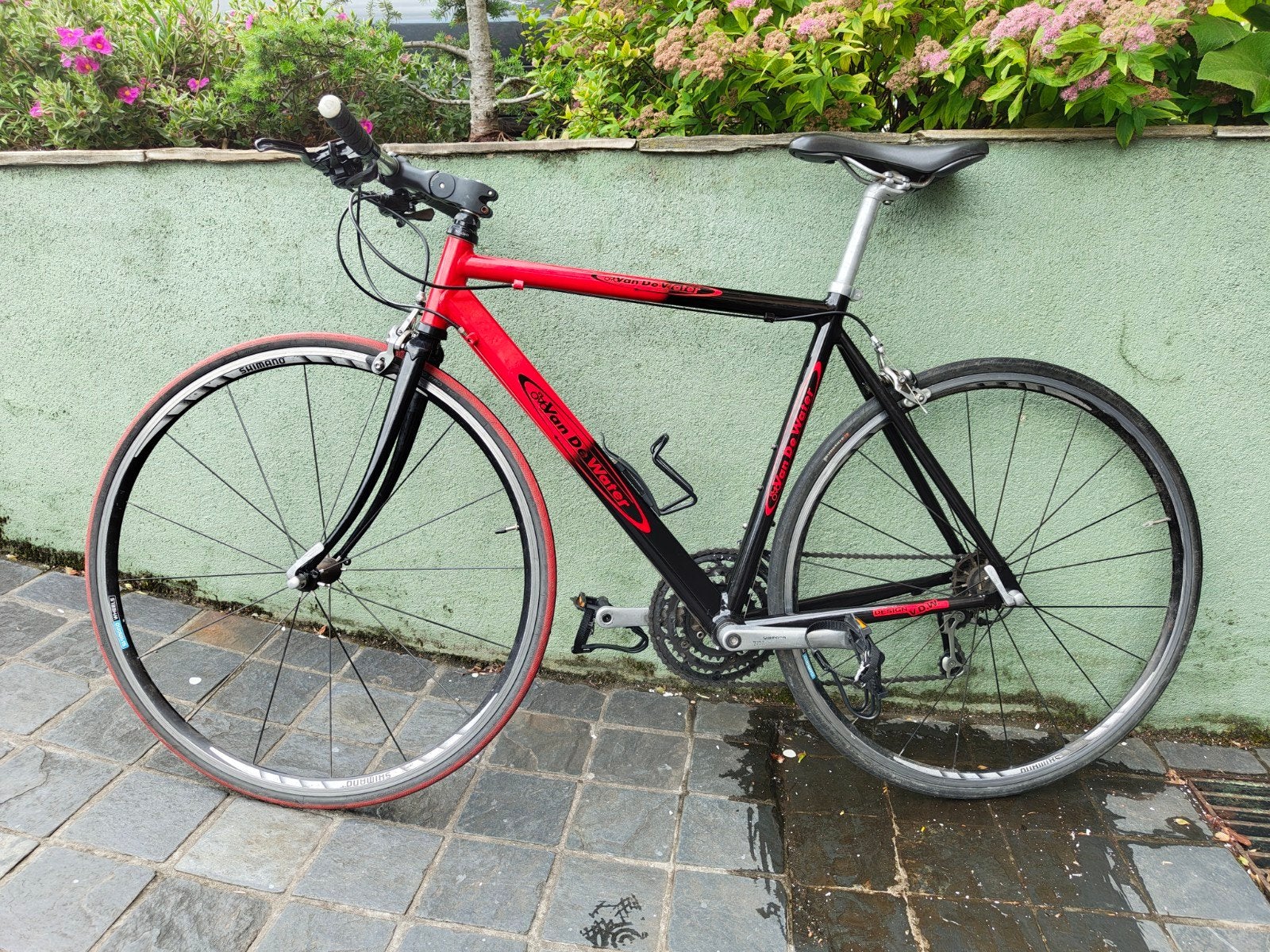 Koersfiets met recht stuur, prijs bespreekbaar, Ophalen, 28 inch, Velgrem, Aluminium