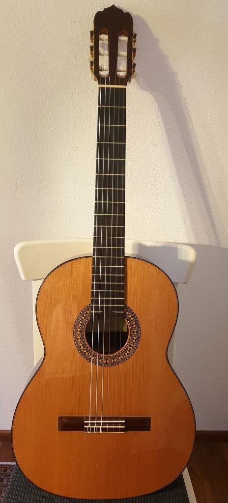 Vicente Sanchis A1 - Édition limitée 75e anniversaire 1990, Enlèvement ou Envoi, Utilisé, Guitare classique ou espagnole