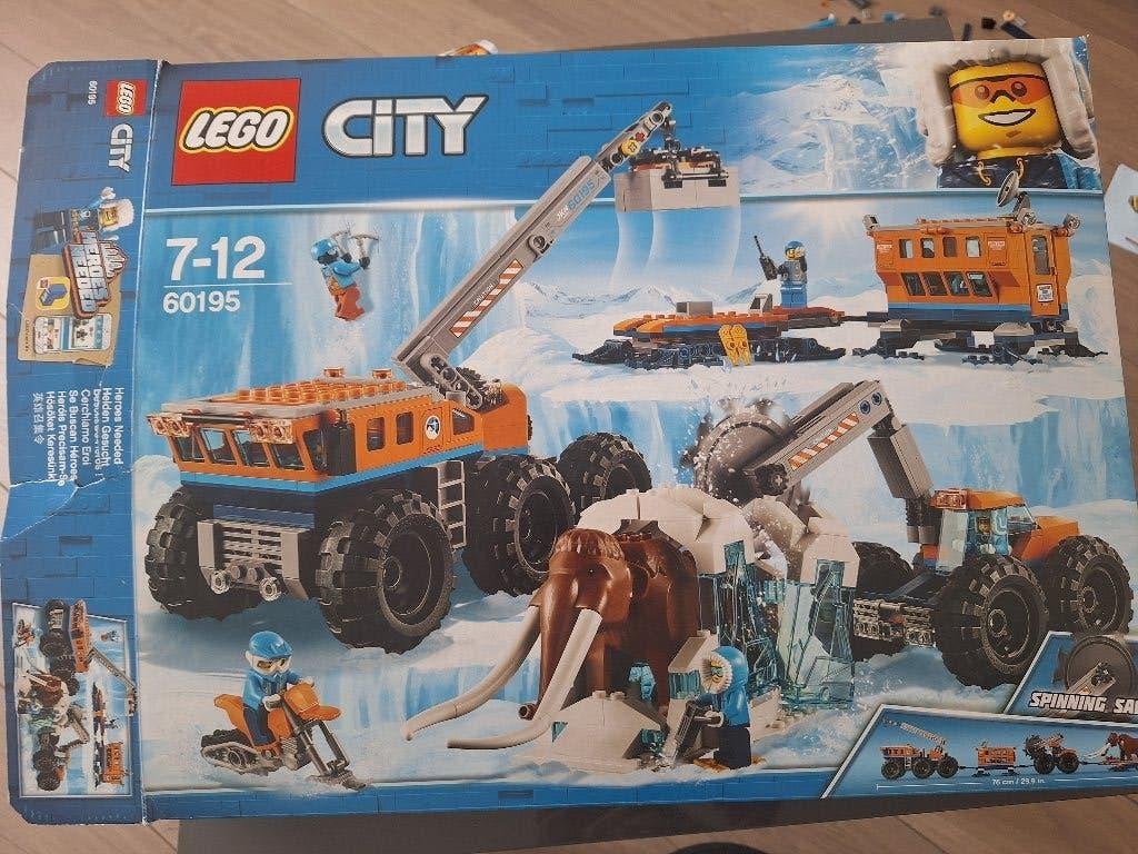 Lego 60195 - Mobiele onderzoeksbasis op de Noordpool, Kinderen en Baby's, City, Inclusief instructies, Lego, Ophalen of Verzenden