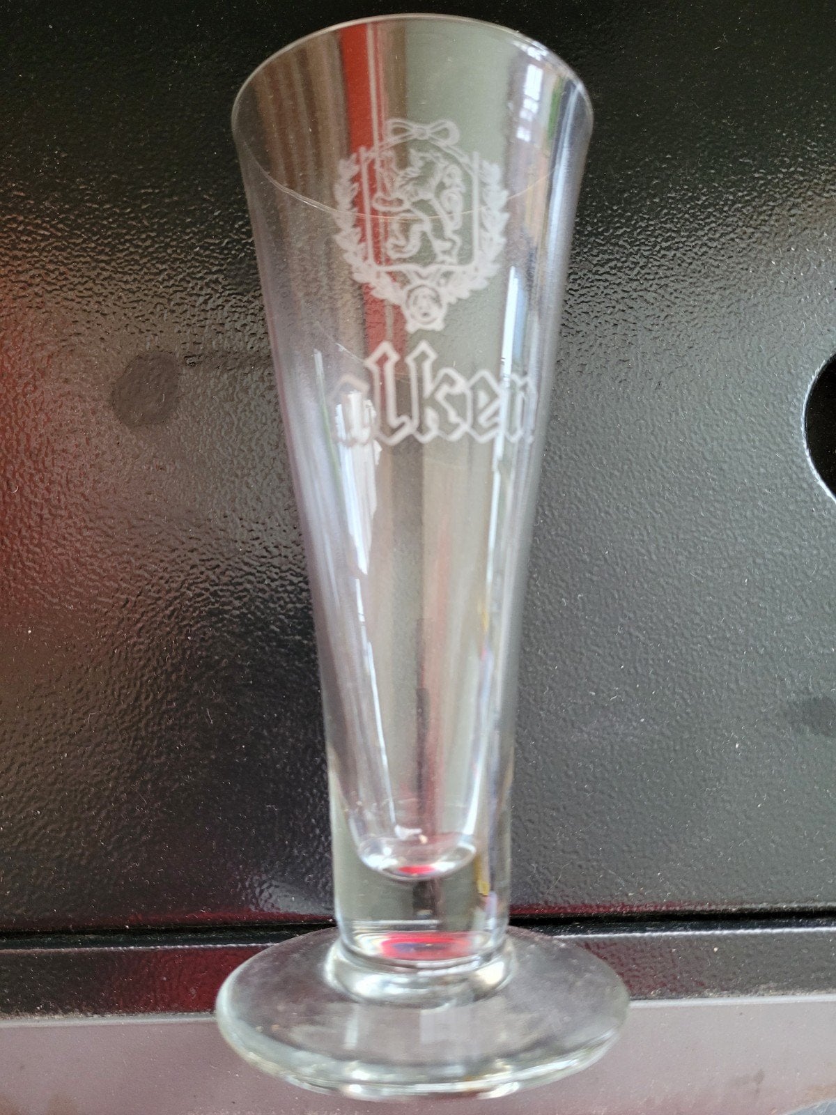 oud bierglas Alken Cristal, Verzamelen, Ophalen of Verzenden