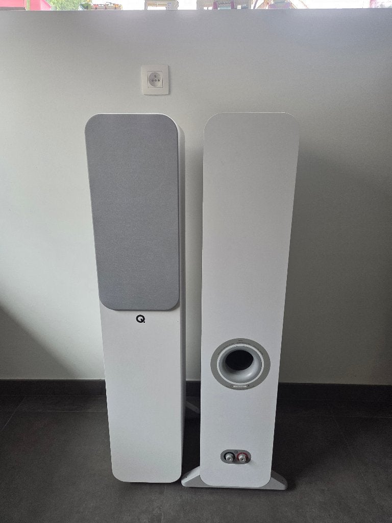 Set Q Acoustics 3050i, Audio, Tv en Foto, Luidsprekerboxen, Ophalen, Zo goed als nieuw, Vloerstaande luidspreker