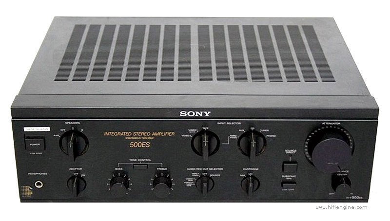 sony  500ES, Ophalen, Stereo, Sony