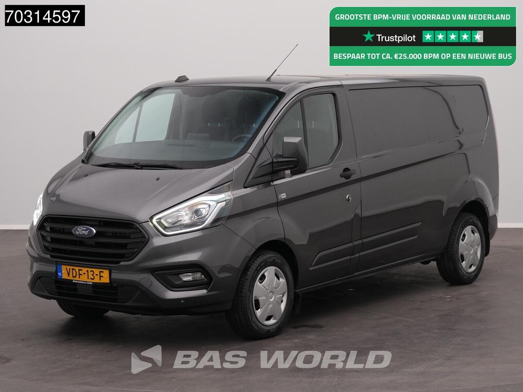 Ford Transit Custom 130PK Automaat L2H1 Navi Airco Cruise L2, Argent ou Gris, Achat, Euro 6, Entreprise