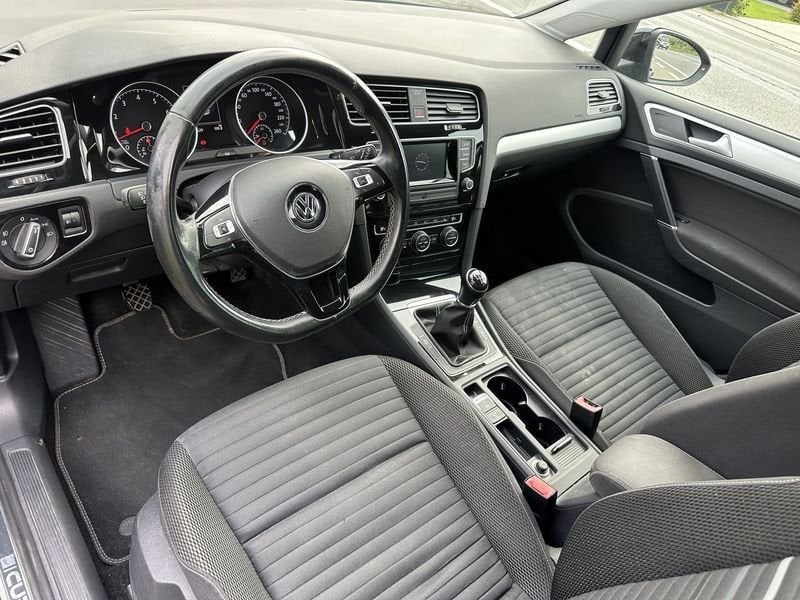 Volkswagen Golf, Auto's, Voorwielaandrijving, Stof, Gebruikt, Zwart