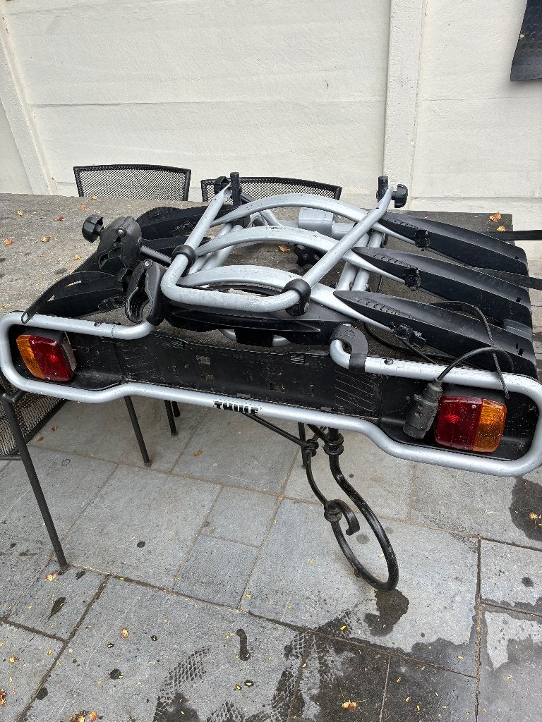 Fietsendrager Thule 3 fietsen, Auto diversen, Fietsendragers, Ophalen, 3 fietsen of meer, Gebruikt, Trekhaakdrager