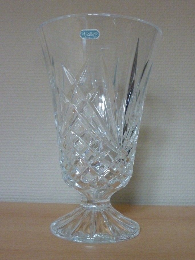 Kristallen vaas  “Cristal J.G. Durand Villemont”, Antiquités & Art, Enlèvement