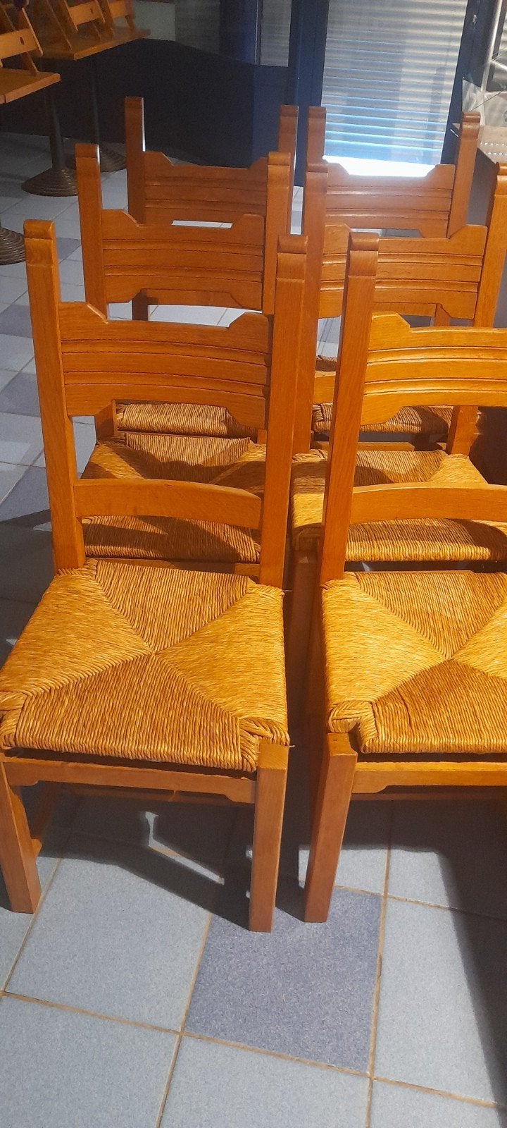 chaises anciennes en chêne, Antiquités & Art, Enlèvement