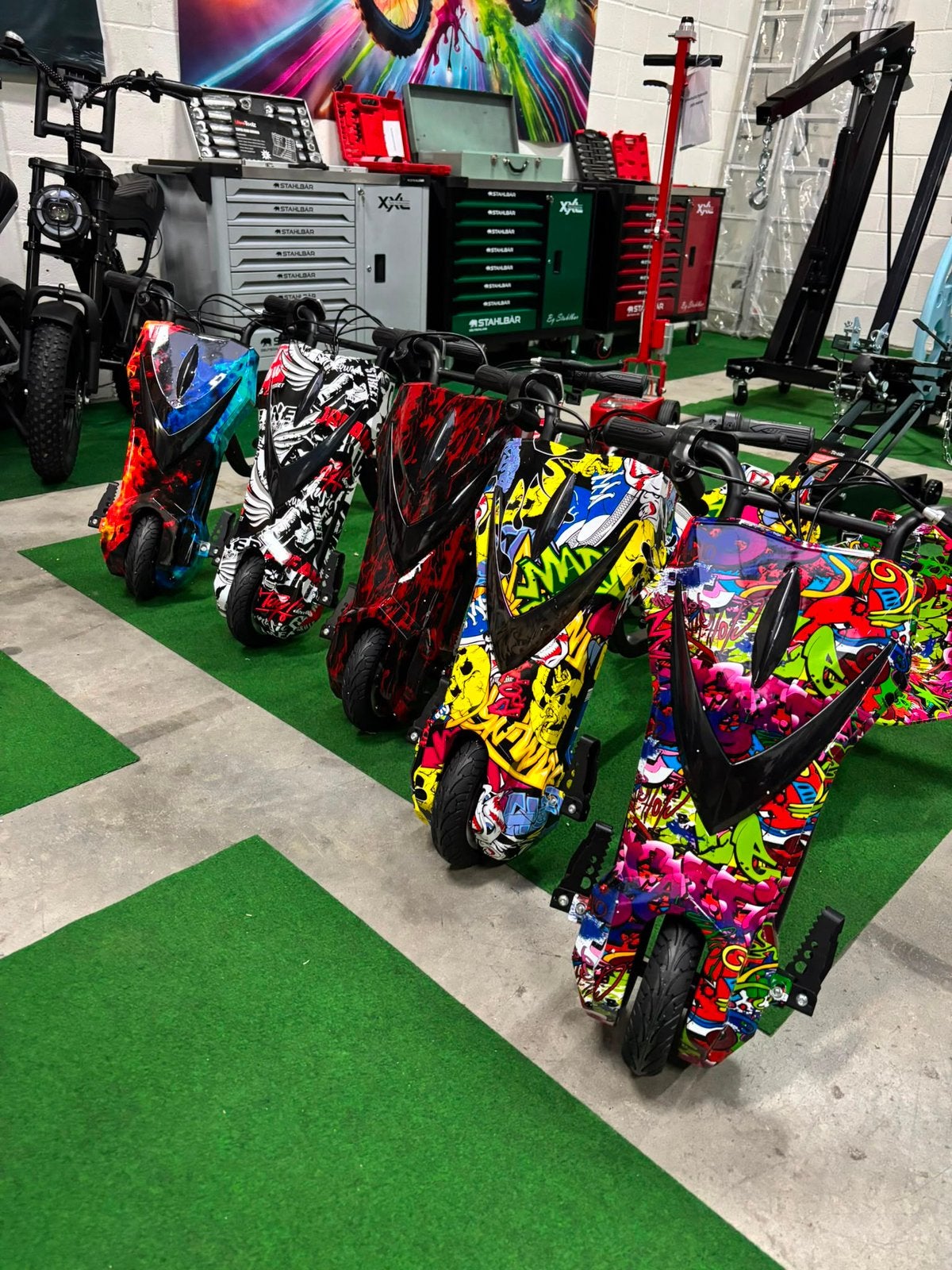 Nieuw Elektrische Drift trike 250w 36v Bluetooth 15 kleuren, Nieuw