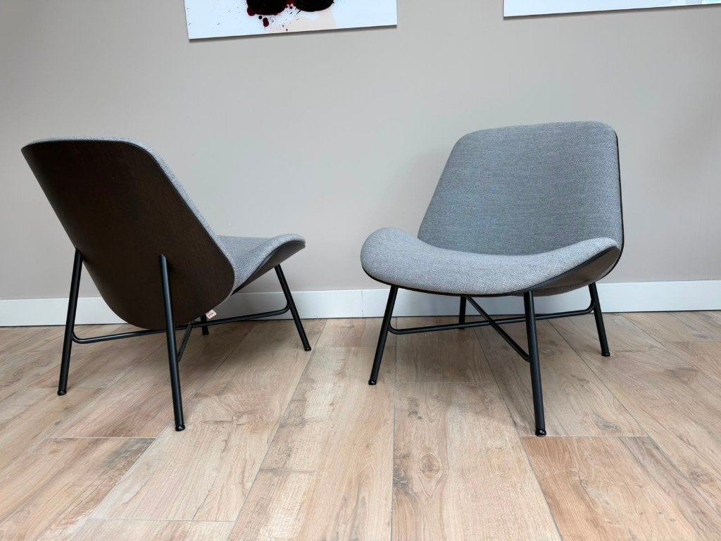 Pode de Leolux Nihan – lot de 2 - Comme neuf, Comme neuf, Enlèvement, 75 à 100 cm, Bois