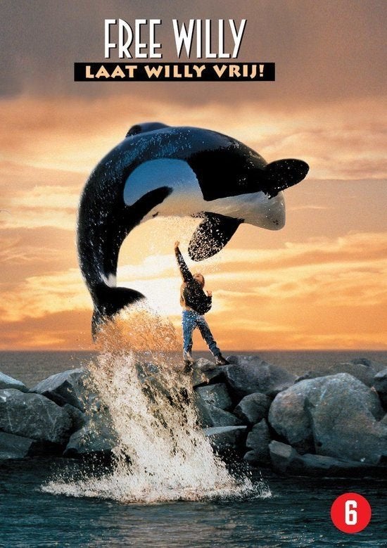 Dvd - Free Willy, Ophalen of Verzenden, Familie, Film
