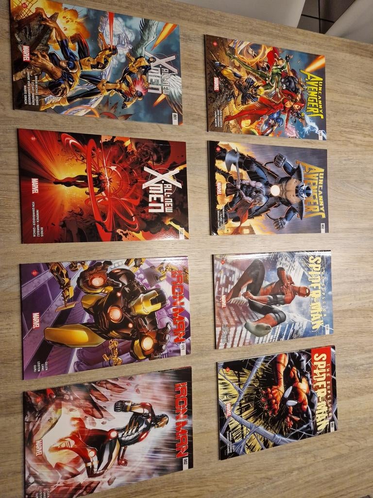 Marvel Strips 8 stuks, Ophalen of Verzenden