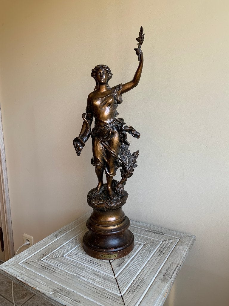 Antiek beeld, Enlèvement, Statue