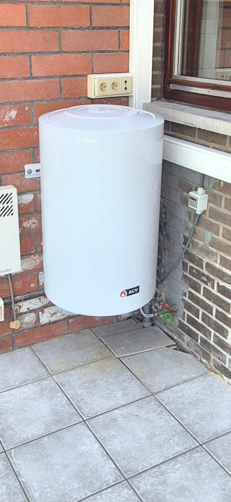 Elektrische waterboiler ACV ST100, Ophalen, Gebruikt, 100 liter of meer, Boiler