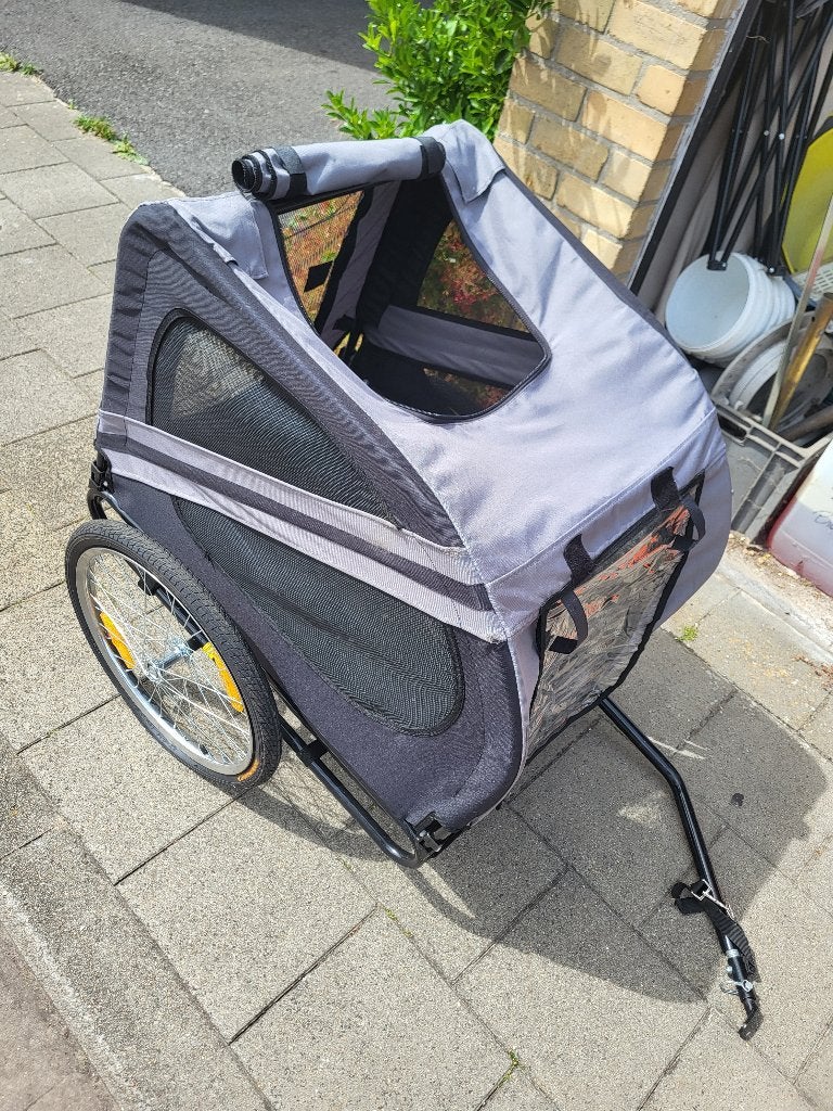 Hondenfietskar, Ophalen, Zo goed als nieuw