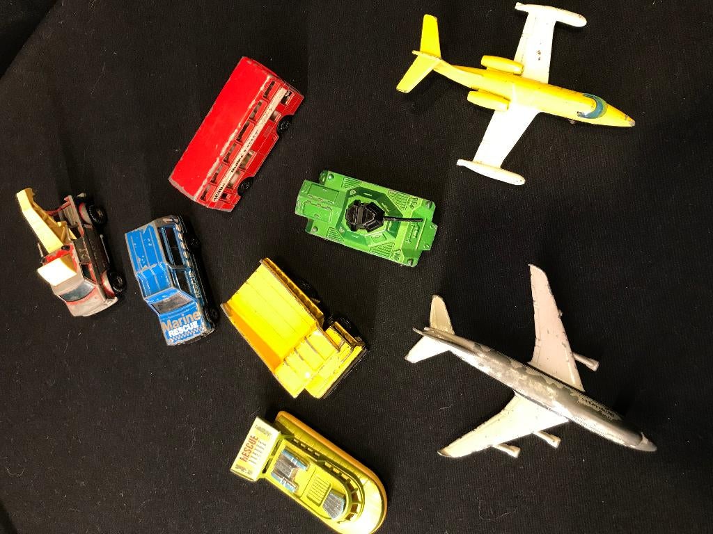 Set vintage MATCHBOX, Enlèvement ou Envoi, Utilisé, Bus ou Camion, Matchbox