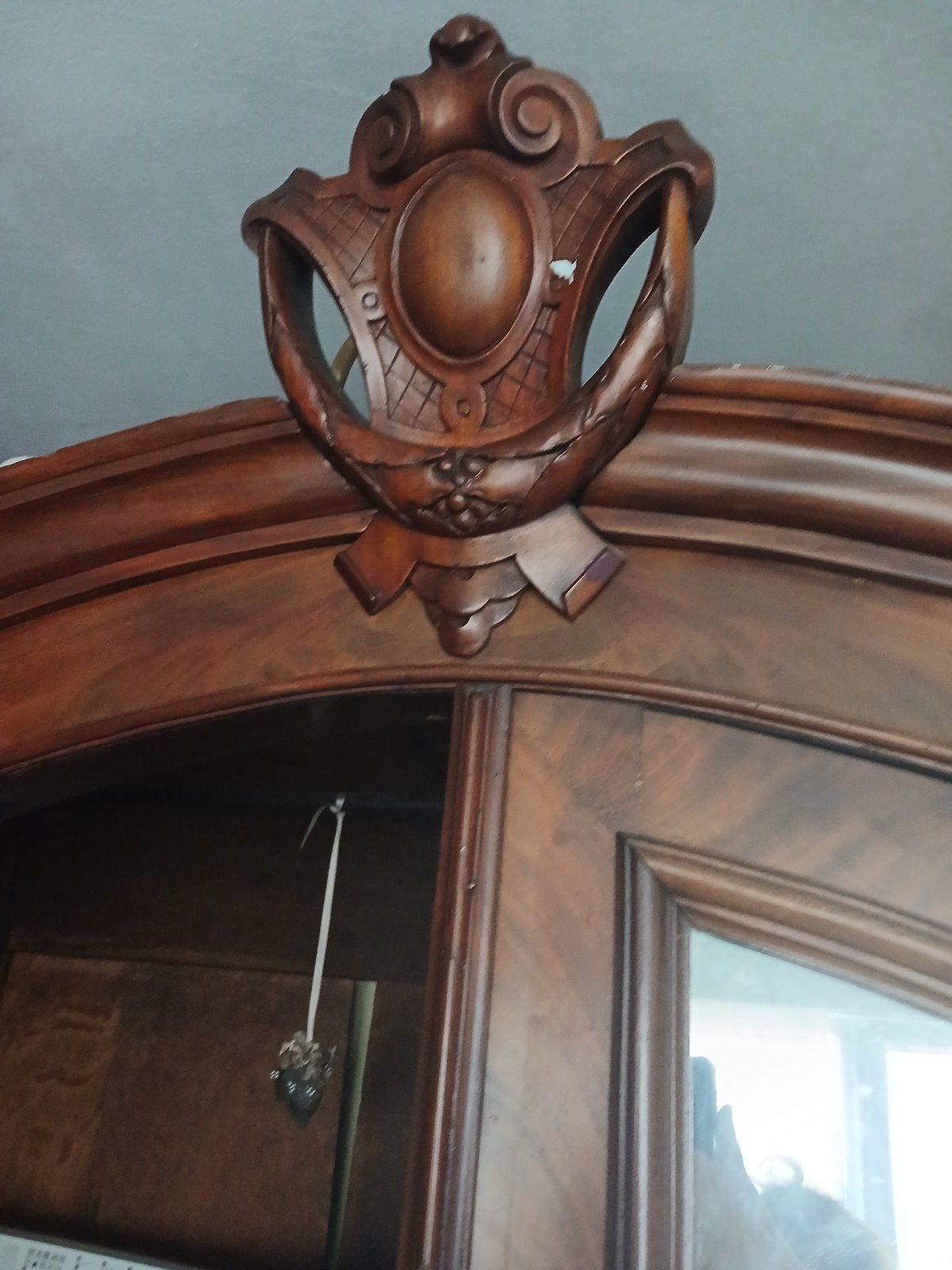 Antieke kast (kleding-servies), Antiek en Kunst, Antiek | Meubels | Kasten, Ophalen
