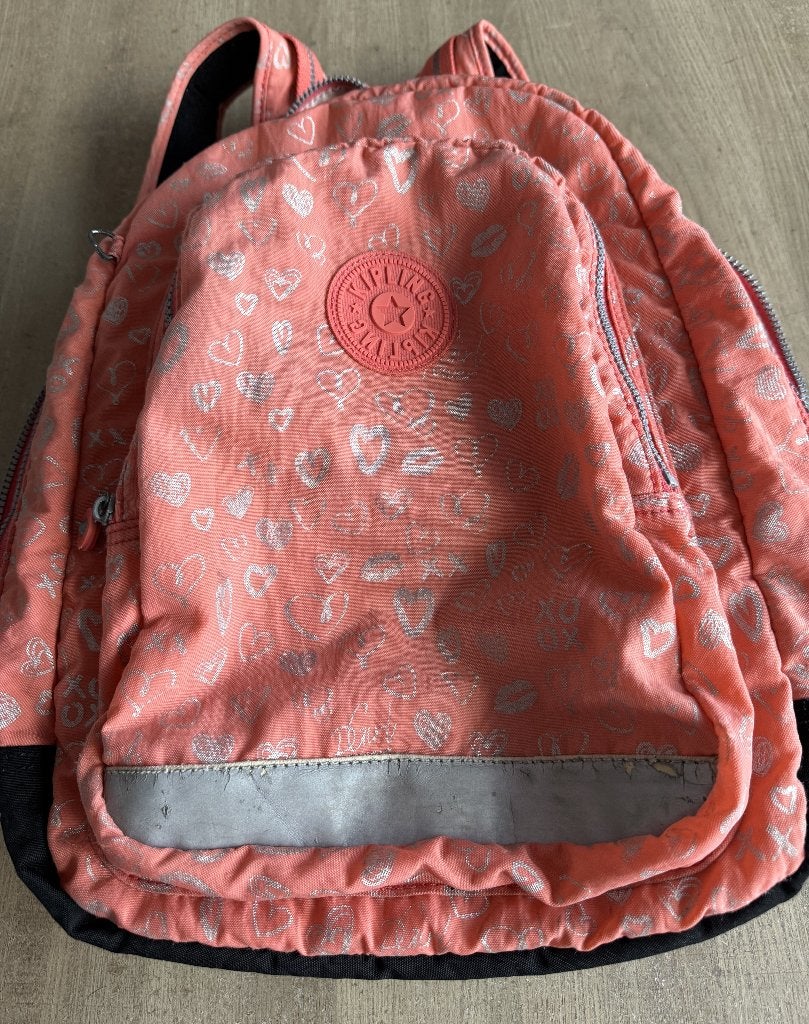 kipling boekentas rugzak, Ophalen of Verzenden, Gebruikt, Aktetas of Boekentas
