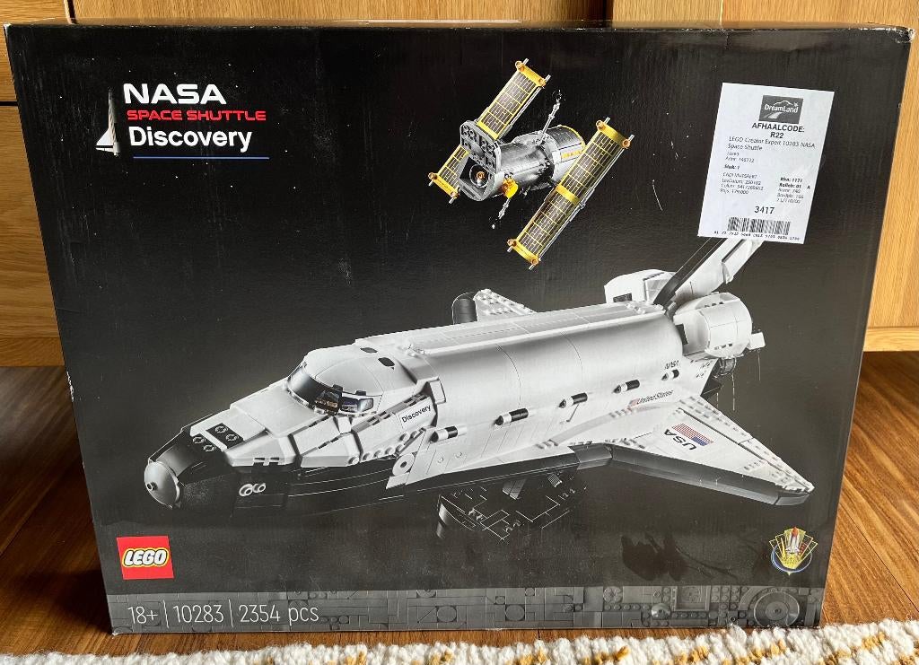 Lego 10283 Nasa Space Shuttle discovery, Kinderen en Baby's, Speelgoed | Duplo en Lego, Ophalen, Nieuw, Lego, Space