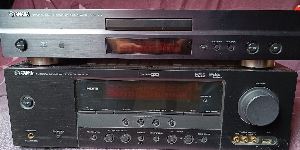 Ampli Tuner Audio Video Compact Disk, TV, Hi-fi & Vidéo, Enlèvement, Comme neuf, Autres marques