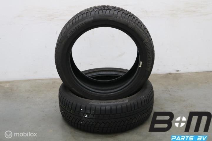 2 x 2155018 92V Conti WinterContact TS850P 7.5mm 215 50 18, 18 inch, Band(en), Personenwagen, Zomerbanden