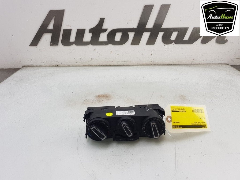 BEDIENINGSPANEEL VERWARMING Volkswagen Polo V (6R), Dhr. J. Ham, Gebruikt, Volkswagen, Administratie@autoham.nl