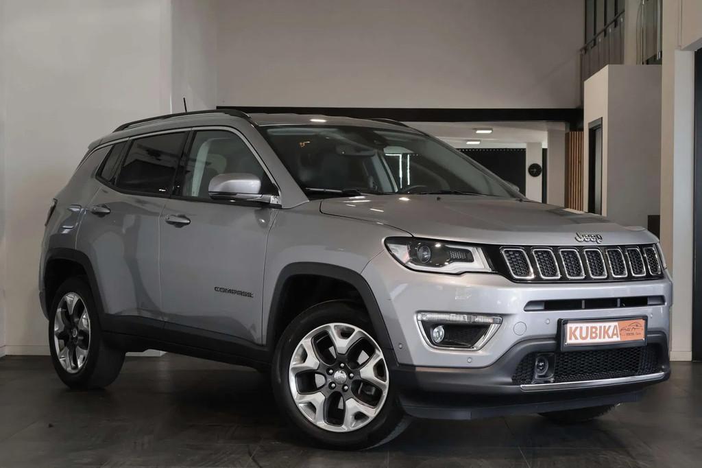 Jeep Compass Compass 1.4 Turbo 4x4 Limited BEATS Garantie, Auto's, Automaat, Gebruikt, Bedrijf, 5 zetels