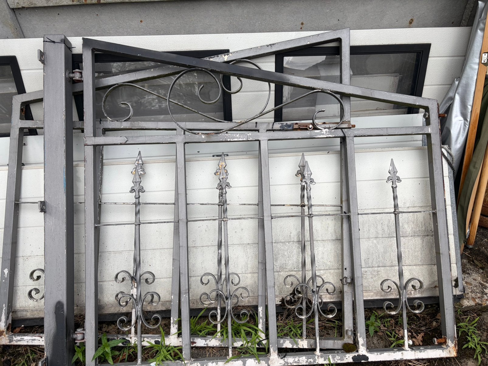 Poort, Tuin en Terras, Ophalen, Gebruikt, IJzer, Draaipoort