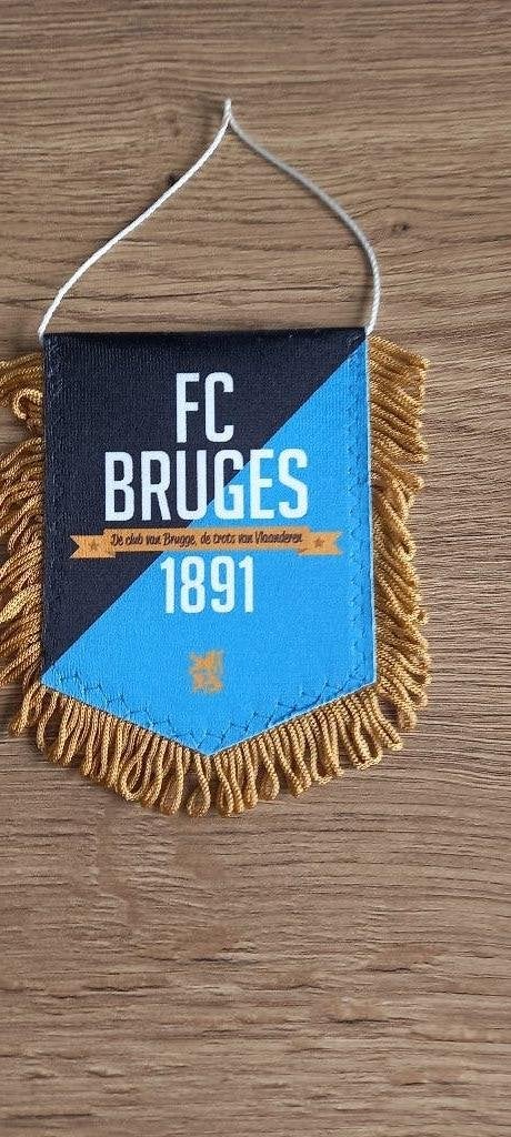 Club Brugge Wimpel 9 x 11 cm, Verzamelen, Ophalen of Verzenden, Zo goed als nieuw