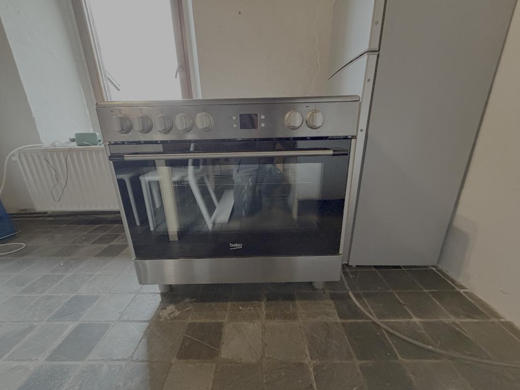 Beko fornuis vitrokeramisch GM17300GX, Huis en Inrichting, Keuken | Keukenelementen, Gebruikt, Minder dan 100 cm, 50 tot 100 cm