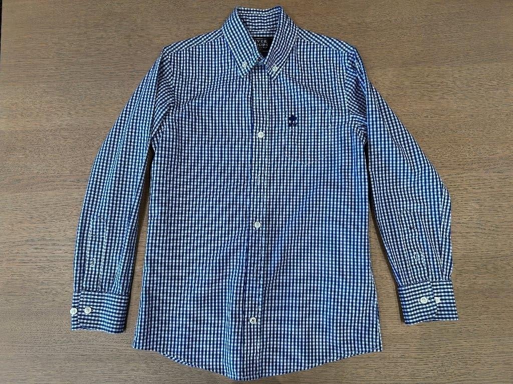 River Woods hemd 128, 8 jaar, River Woods, Overhemd of Blouse, Ophalen of Verzenden, Zo goed als nieuw