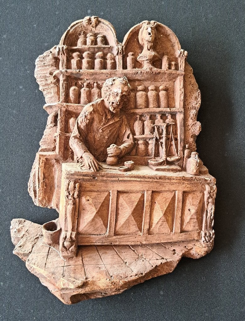 Oud beeldje drogist !, Antiek en Kunst, Ophalen of Verzenden
