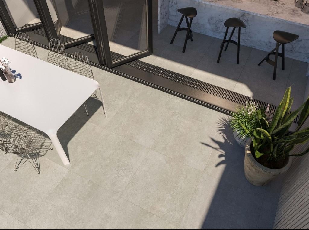 Terras tegels tilestone arc smoke 80x80x2, Jardin & Terrasse, Terrasses, Enlèvement, Neuf, Autres matériaux
