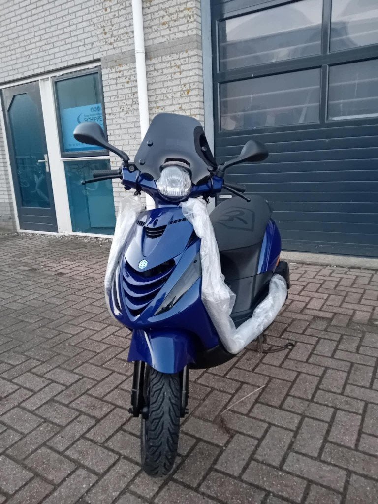 Piaggio Zip 4T A-klasse Donkerblauw | LED | Garantie ✅, Enlèvement ou Envoi, Piaggio Zip, Comme neuf, Classe A (25 km/h)