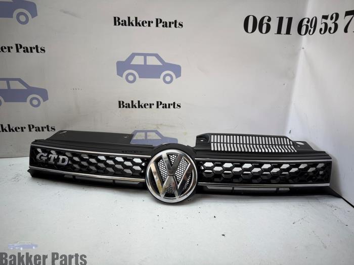 Calandre d'un Volkswagen Golf, -, Volkswagen, -, 3 mois de garantie