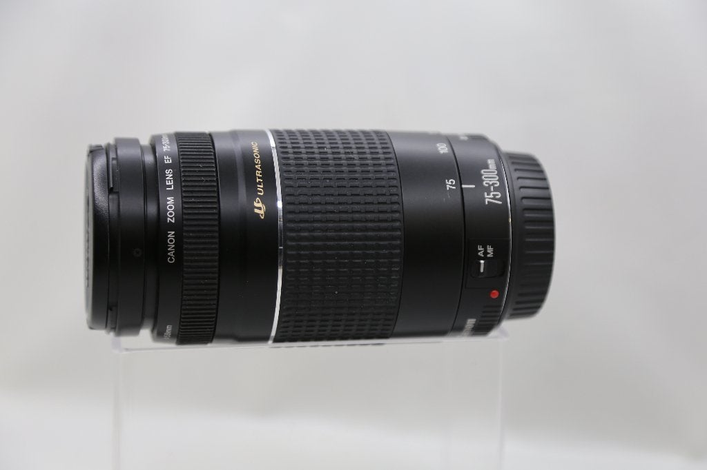 CANON EF ZOOM LENZ 75_300 1:4-5.6 III USM, Canon, Handmatige focus, Canon EF, Groothoeklens