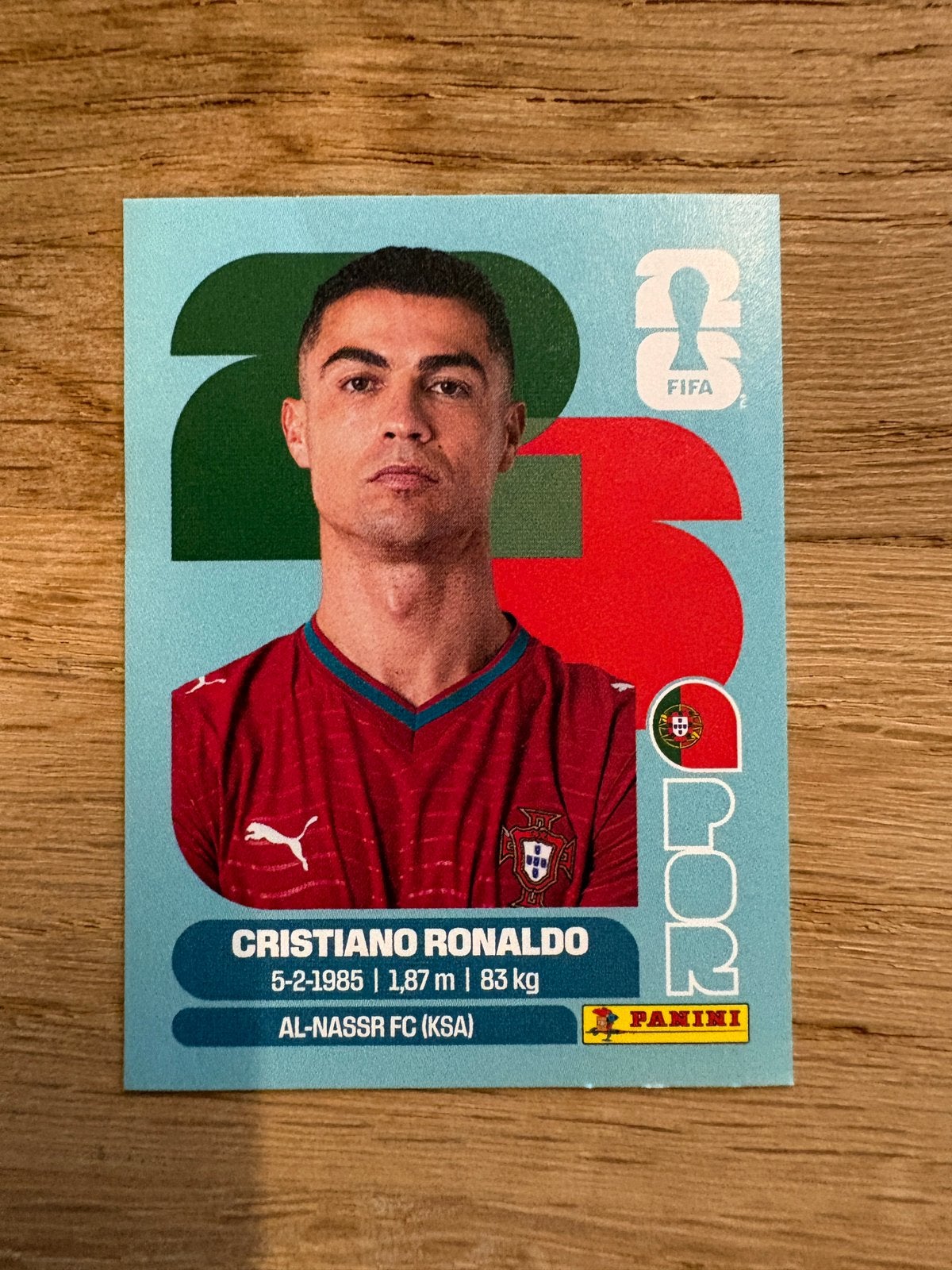 Panini WK26 - Ronaldo, Ophalen, Nieuw, Sticker