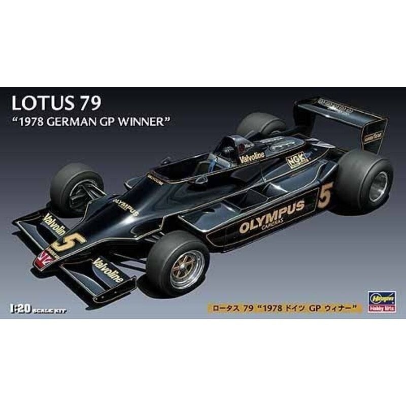 HASEGAWA 23203 Lotus 79 « 1978 German GP Winner » FG3 1/20, Hobby en Vrije tijd, Modelbouw | Auto's en Voertuigen, Overige merken