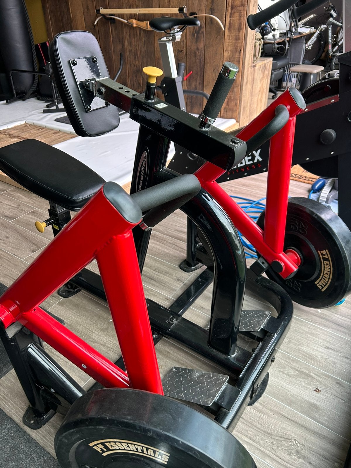 Steelflex chest supported Row plate loaded, Ophalen, Gebruikt