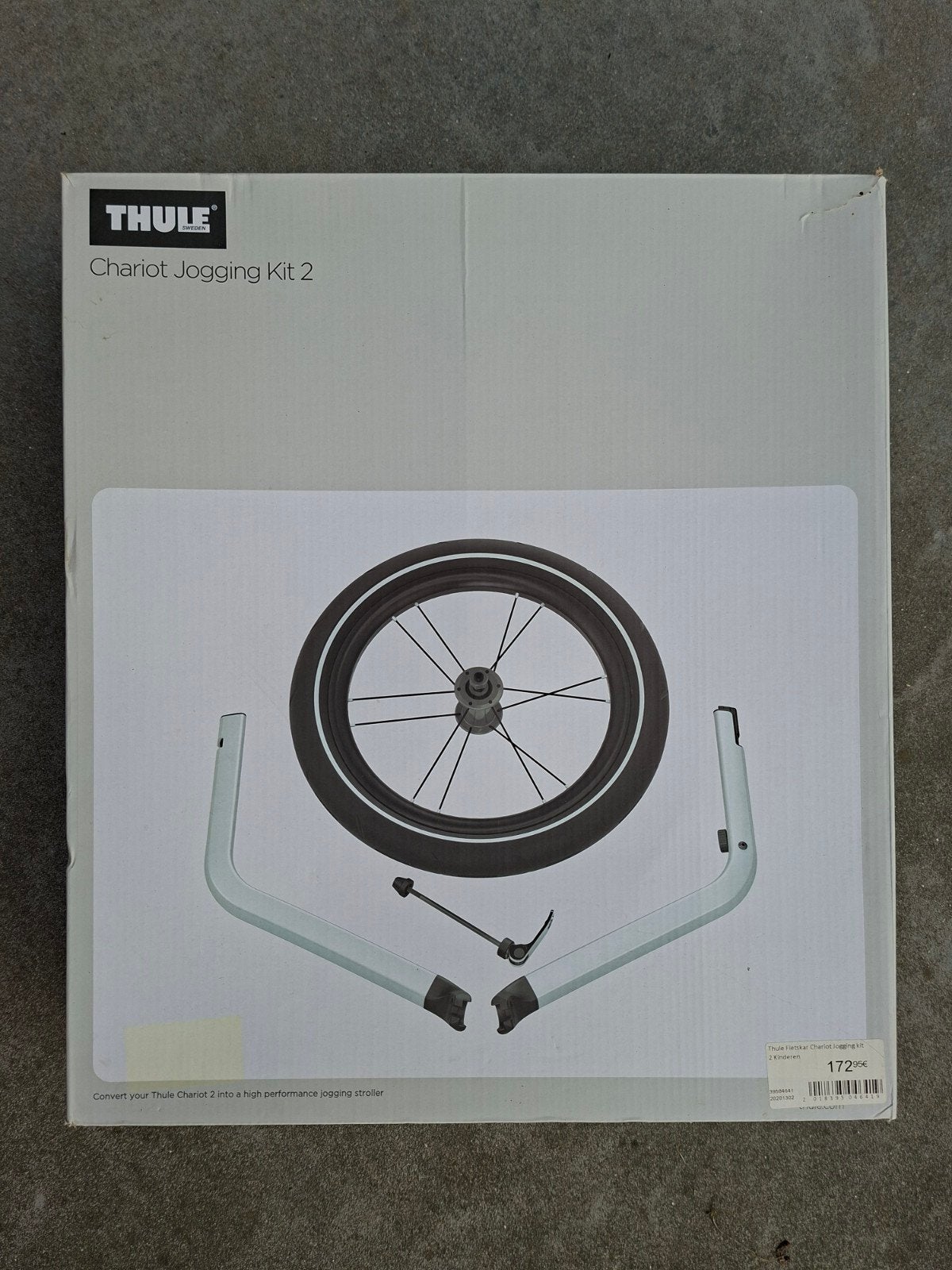 Thule Fietskar Chariot Jog Kit, Fietsen en Brommers, Ophalen, Zo goed als nieuw, Overige typen, Thule