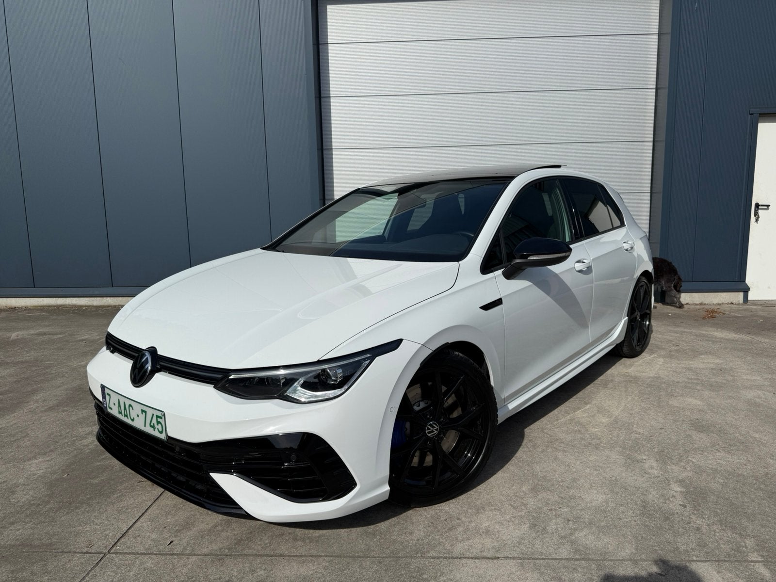 Volkswagen Golf 8R, Auto's, Automaat, 4 cilinders, Wit, Leder