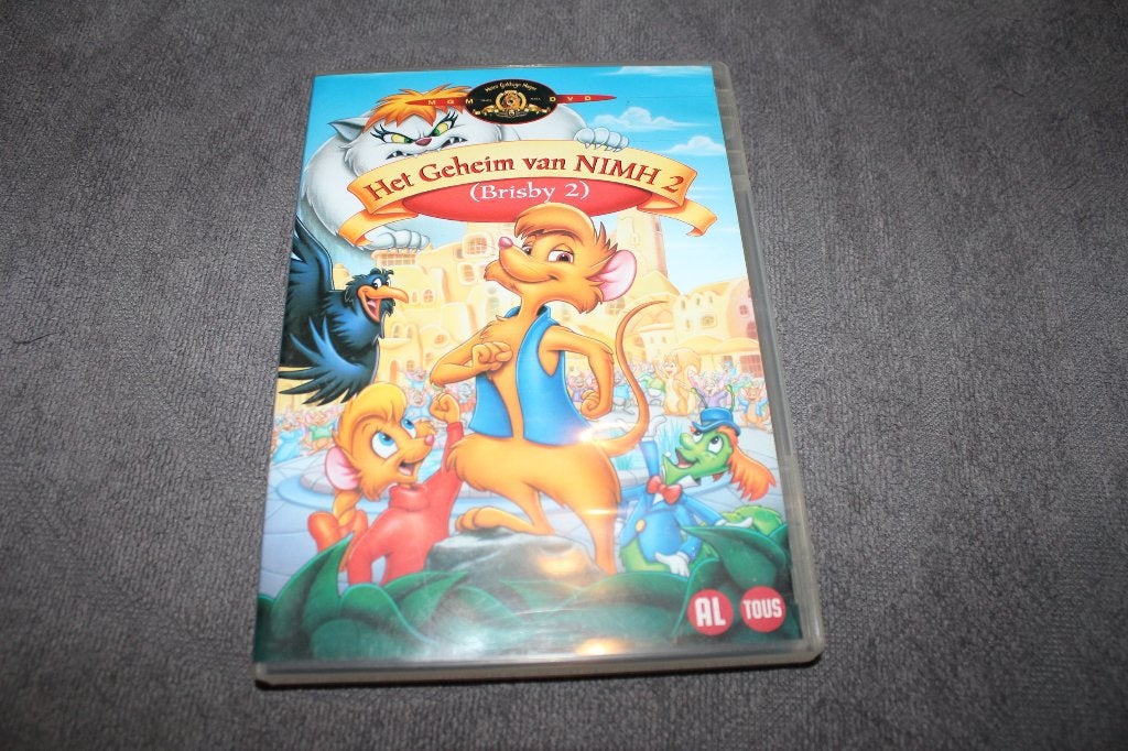 DVD The Secret of Nimh 2, Gebruikt, Animatie, Nederlands, Ophalen of Verzenden