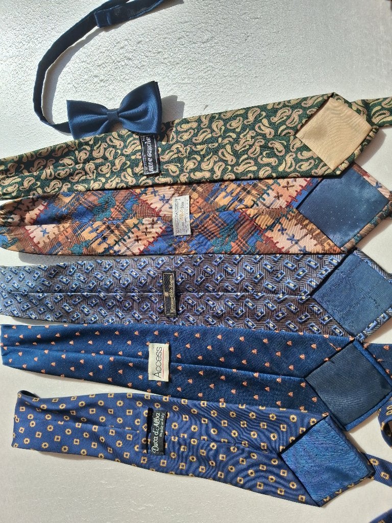 cravates, Enlèvement, Comme neuf, Multicolore, À motif