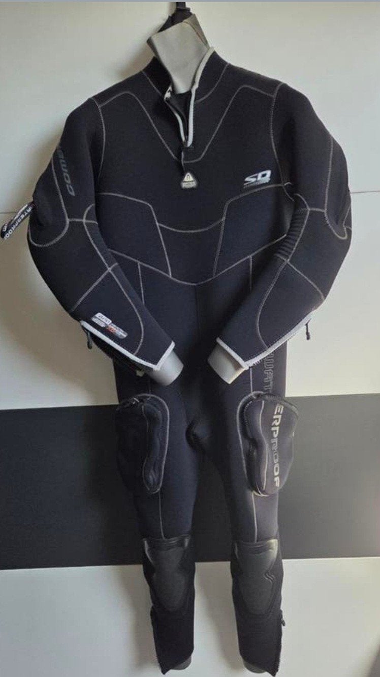 Waterproof semidry SD combat heren duikpak, Watersport en Boten, Duiken, Ophalen of Verzenden, Zo goed als nieuw, Duikpak