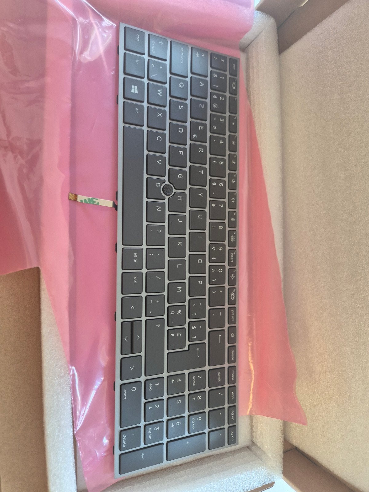 HP M17094-A41 laptop toetsenbord AZERTY BE backlitnieuw, Ophalen of Verzenden